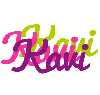 Kavi flowers logo