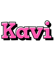 Kavi girlish logo