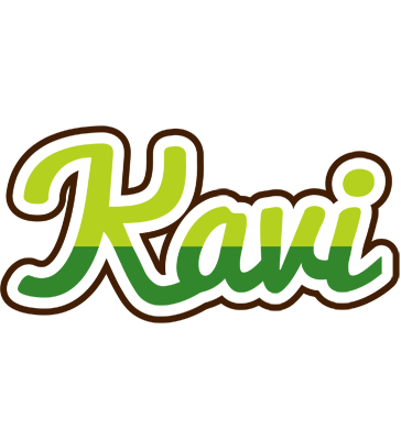 Kavi golfing logo