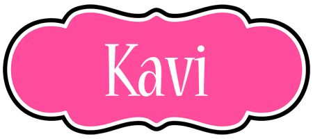 Kavi invitation logo