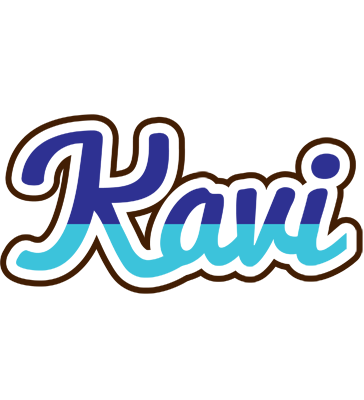 Kavi raining logo