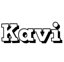 Kavi snowing logo