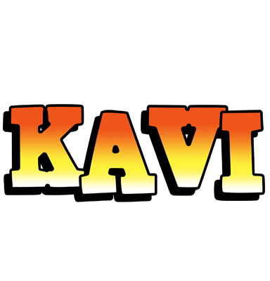 Kavi sunset logo