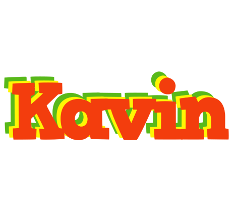 Kavin bbq logo