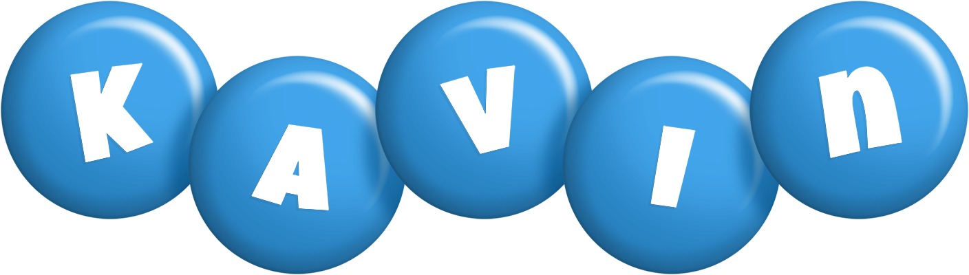 Kavin candy-blue logo