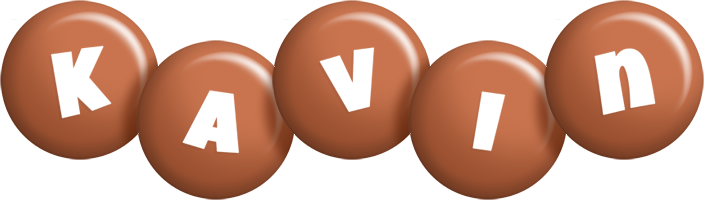 Kavin candy-brown logo