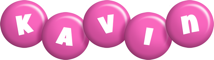 Kavin candy-pink logo
