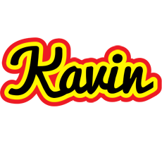 Kavin flaming logo