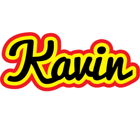 Kavin flaming logo