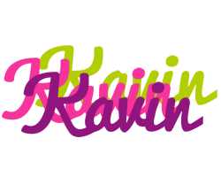Kavin flowers logo
