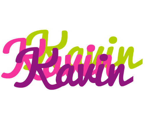 Kavin flowers logo