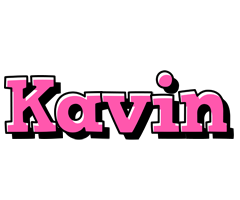 Kavin girlish logo