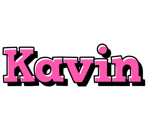 Kavin girlish logo