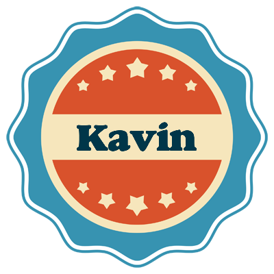Kavin labels logo