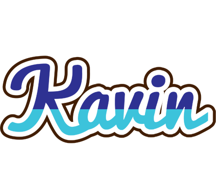 Kavin raining logo