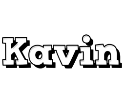 Kavin snowing logo