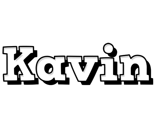 Kavin snowing logo