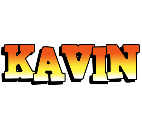 Kavin sunset logo