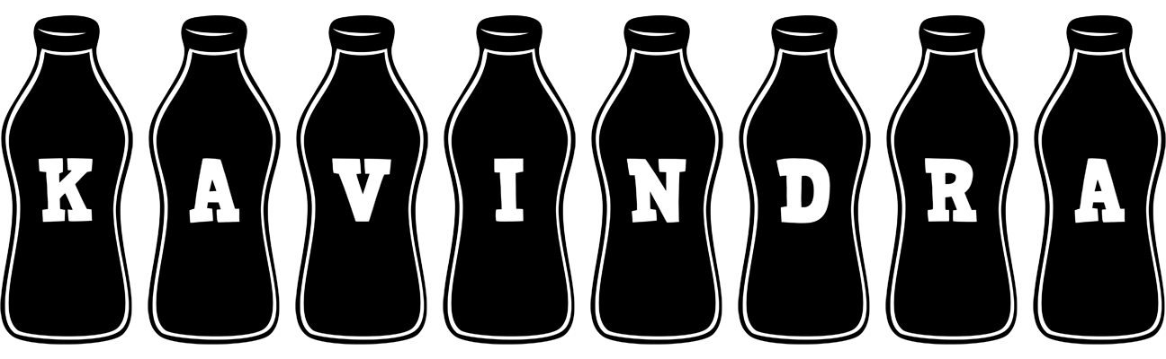Kavindra bottle logo