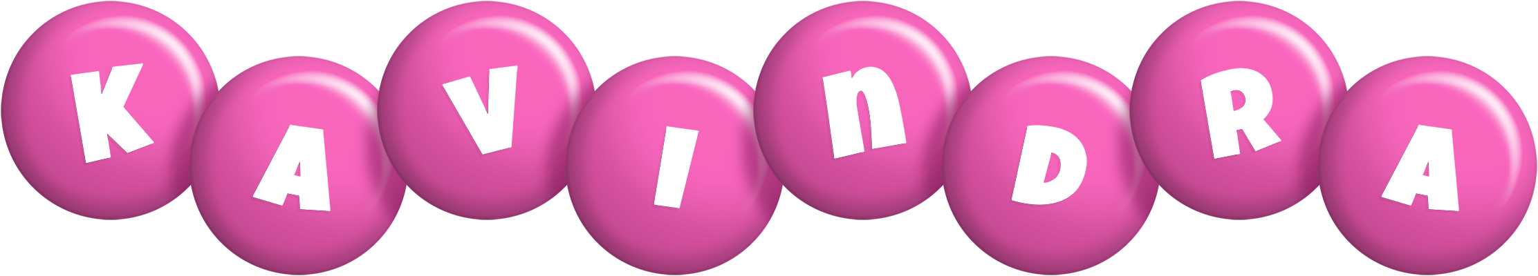 Kavindra candy-pink logo