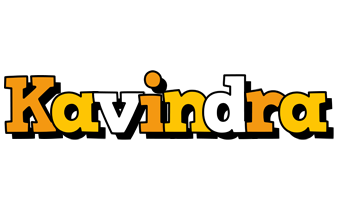 Kavindra cartoon logo