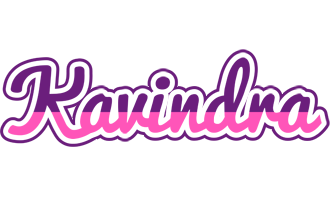 Kavindra cheerful logo