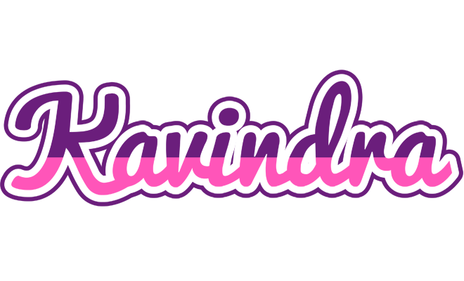 Kavindra cheerful logo