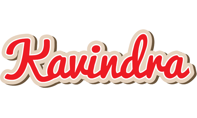Kavindra chocolate logo