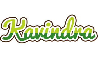 Kavindra golfing logo