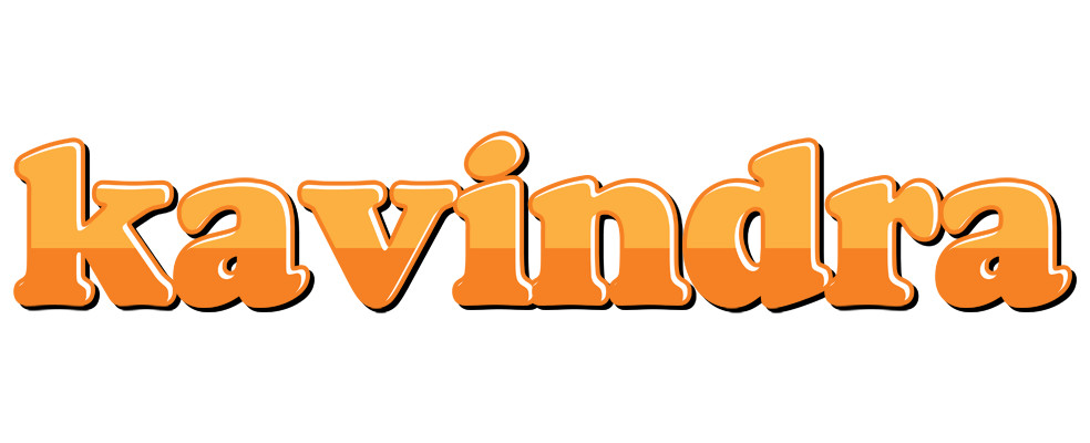 Kavindra orange logo