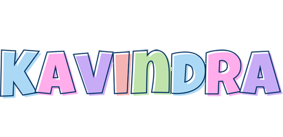 Kavindra pastel logo