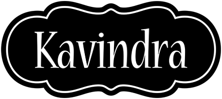 Kavindra welcome logo