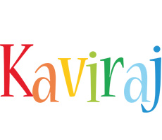 Kaviraj birthday logo