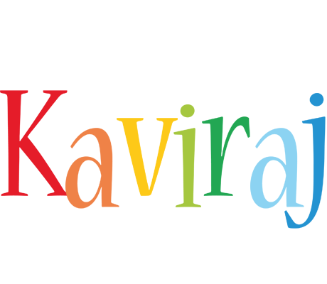 Kaviraj birthday logo