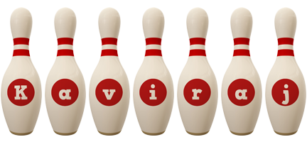 Kaviraj bowling-pin logo