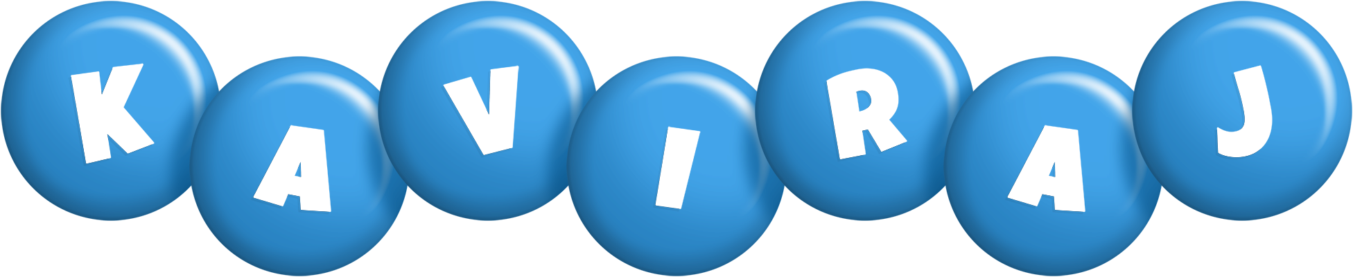 Kaviraj candy-blue logo