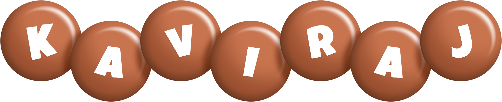 Kaviraj candy-brown logo