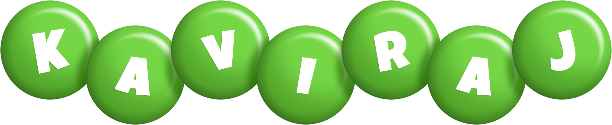 Kaviraj candy-green logo