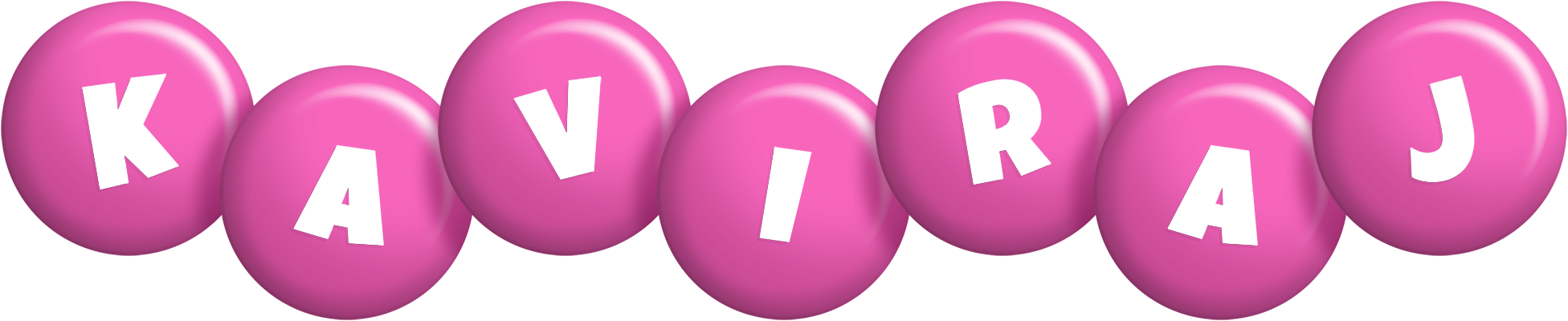 Kaviraj candy-pink logo