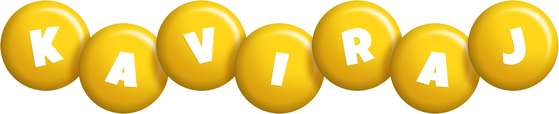 Kaviraj candy-yellow logo
