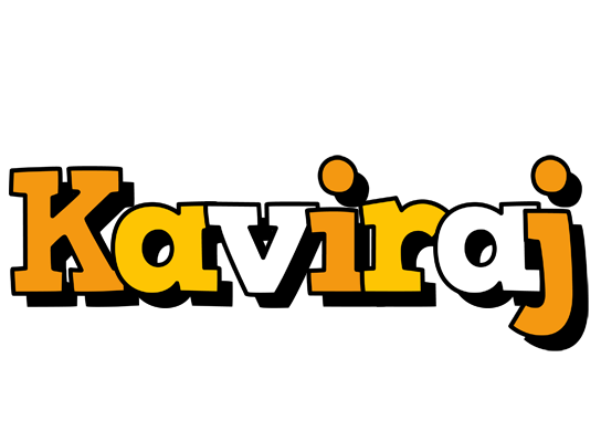 Kaviraj cartoon logo
