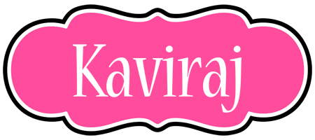 Kaviraj invitation logo