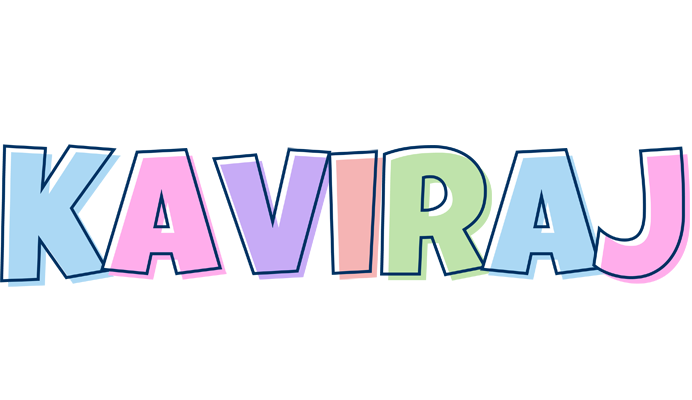Kaviraj pastel logo