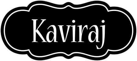 Kaviraj welcome logo