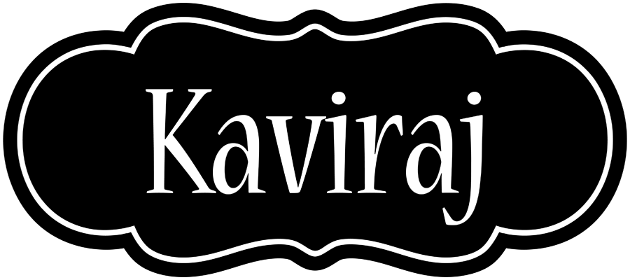 Kaviraj welcome logo