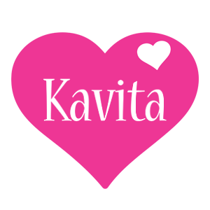 Kavita love-heart logo