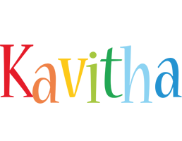 Kavitha birthday logo