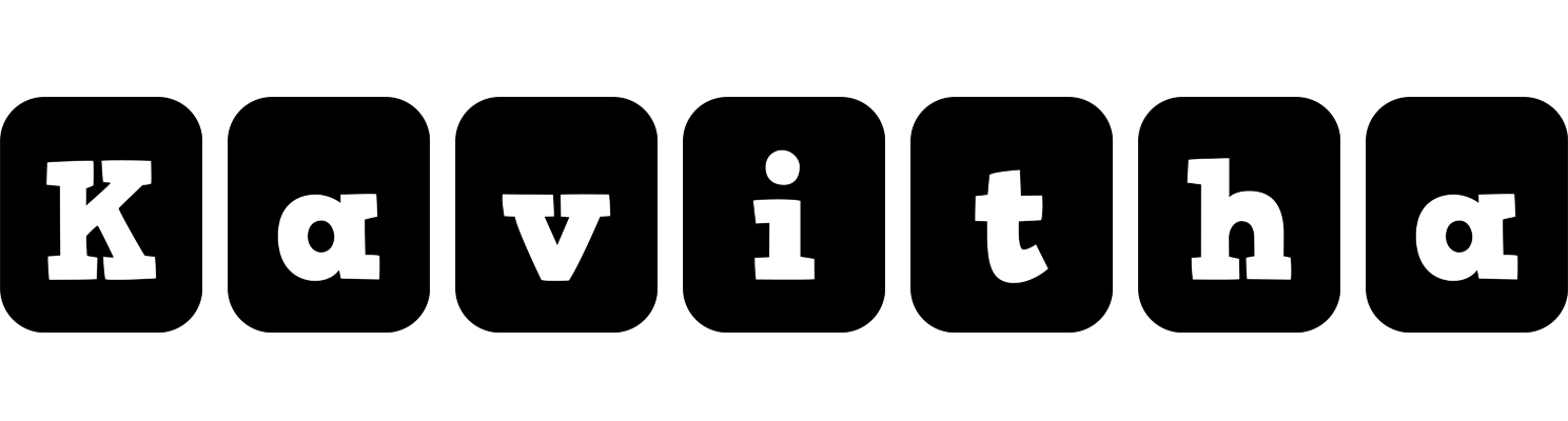 Kavitha box logo