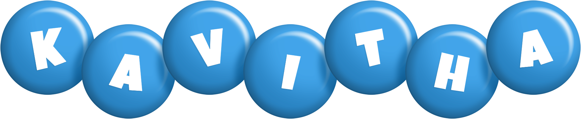 Kavitha candy-blue logo