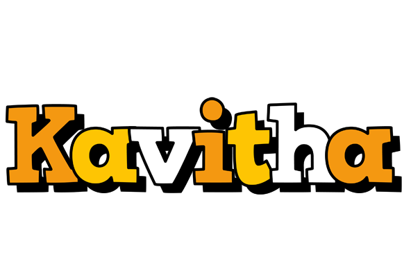 Kavitha cartoon logo
